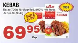 Nya Pulsen Saray Kebab erbjuda