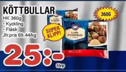 Nya Pulsen HK Köttbullar erbjuda