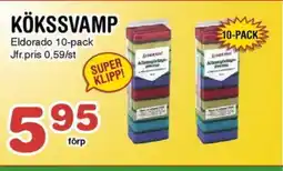 Nya Pulsen ELDORADO Kökssvamp erbjuda