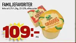 Nya Pulsen ARLA Familjefavoriter erbjuda