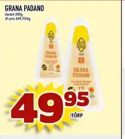 Nya Pulsen Garant Grana padano erbjuda