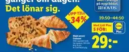 Lidl Maple pecan/ Croissant, Pris i appen erbjuda