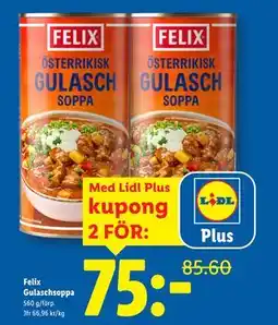 Lidl Felix, Pris i appen erbjuda