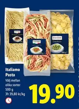 Lidl Italiamo Pasta, SEK 19.9 erbjuda