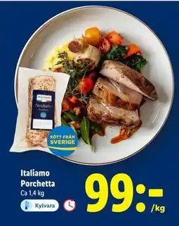 Lidl Italiamo Porchetta, SEK 99 erbjuda