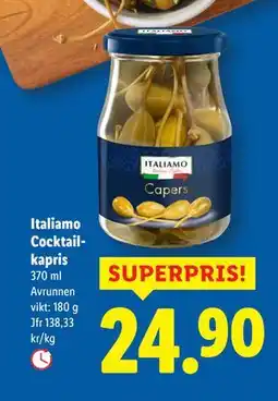 Lidl Italiamo Cocktailkapris, SEK 24.9 erbjuda