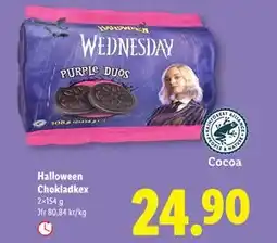 Lidl Halloween Chokladkex, SEK 24.9 erbjuda