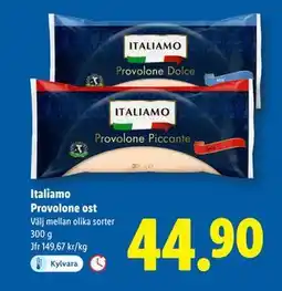 Lidl Italiamo Provolone ost, SEK 44.9 erbjuda