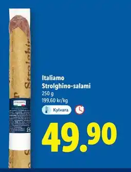 Lidl Italiamo Strolghino-salami, SEK 49.9 erbjuda