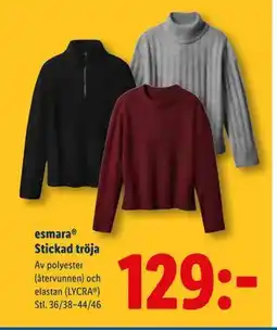 Lidl esmara Stickad tröja, SEK 129 erbjuda