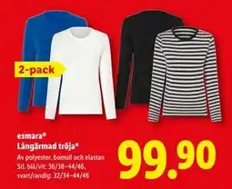 Lidl esmara Långärmad tröja, SEK 99.9 erbjuda