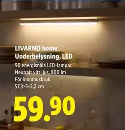 Lidl LIVARNO home Underbelysning, LED, SEK 59.9 erbjuda