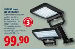 Lidl LIVARNO home LED-strålkastare, SEK 99.9 erbjuda