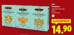 Lidl Zeta Formpasta, SEK 14.9 erbjuda