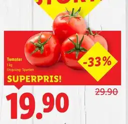 Lidl Tomater, SEK 19.9 erbjuda