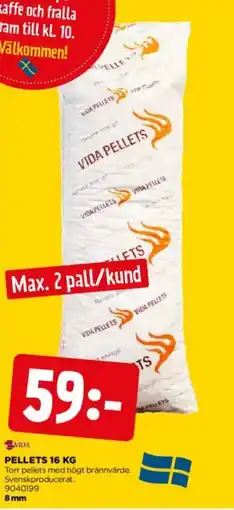 Jem&Fix Pellets erbjuda