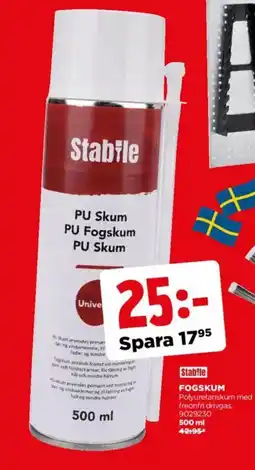 Jem&Fix Stabile fogskum erbjuda