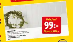 Jem&Fix VÄGGPANEL erbjuda