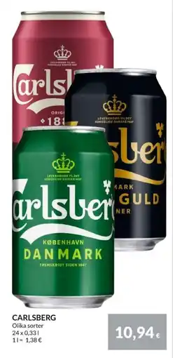 Nielsen Discount Carlsberg erbjuda