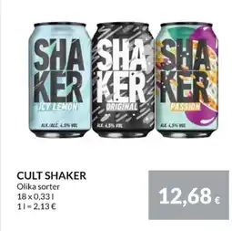 Nielsen Discount Cult shaker erbjuda