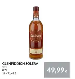 Nielsen Discount Glenfiddich solera erbjuda