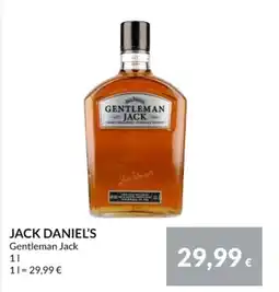 Nielsen Discount GENTLEMAN JACK Jack daniel's erbjuda