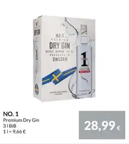 Nielsen Discount PREMIUM DRY GIN No.1 erbjuda