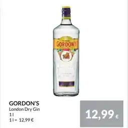 Nielsen Discount LONDON DRY GIN Gordons erbjuda