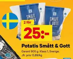 City Gross Potatis Smått & Gott, SEK 25 erbjuda