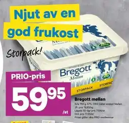 City Gross Bregott mellan, Pris i appen erbjuda