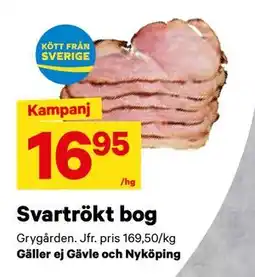 City Gross Svartrökt bog, SEK 16.95 erbjuda