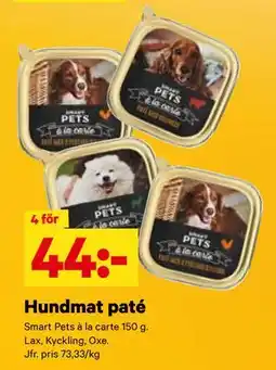 City Gross Hundmat paté, SEK 44 erbjuda