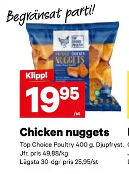 City Gross Chicken nuggets, SEK 19.95 erbjuda