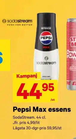 City Gross Pepsi Max essens, SEK 44.95 erbjuda