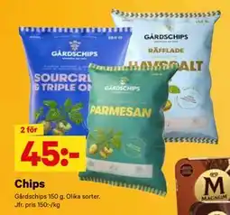 City Gross Chips, SEK 45 erbjuda