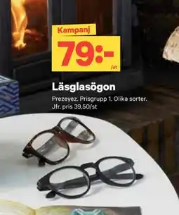 City Gross Läsglasögon, SEK 79 erbjuda