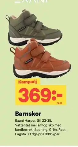 City Gross Barnskor, SEK 369 erbjuda