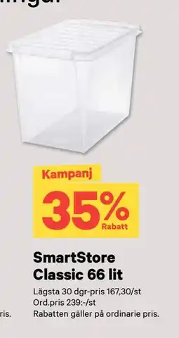 City Gross SmartStore Classic 66 lit erbjuda