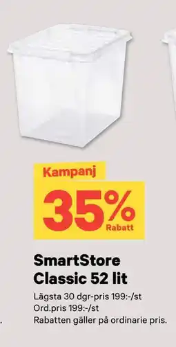 City Gross SmartStore Classic 52 lit erbjuda