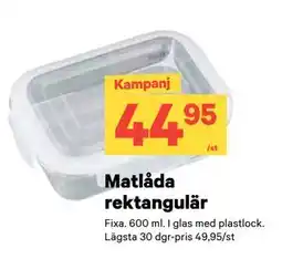 City Gross Matlåda rektangulär, SEK 44.95 erbjuda
