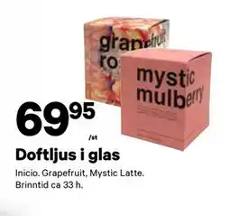 City Gross Doftljus i glas, SEK 69.95 erbjuda