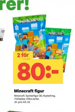 City Gross Minecraft figur, SEK 80 erbjuda