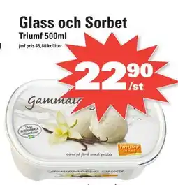 Nära dej Glass och Sorbet, SEK 22.9 erbjuda