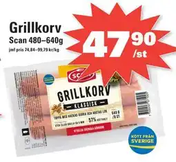 Nära dej Grillkorv, SEK 47.9 erbjuda