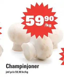 Nära dej Champinjoner, SEK 59.9 erbjuda