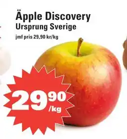 Nära dej Äpple Discovery, SEK 29.9 erbjuda