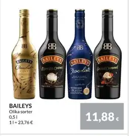 Nielsen Discount BAILEYS erbjuda