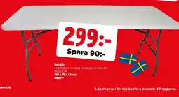 Jem&Fix Bord erbjuda