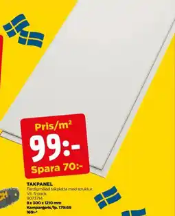 Jem&Fix Takpanel erbjuda