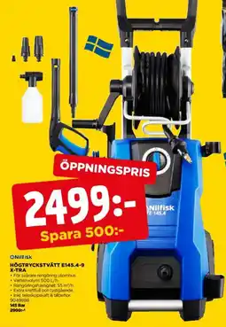 Jem&Fix Nilfisk Högtryckstvätt E145.4-9 X-tra erbjuda